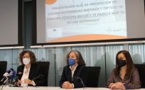 Presentación de la guía de prevención de suicidio en personas mayores en Aragón (Foto: Gobierno de Aragón)
