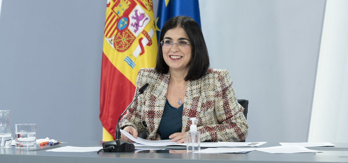Carolina Darias, ministra de Sanidad (Foto: Pool Moncloa)