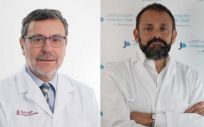 Los doctores Xavier Matias-Guiu y Federico Rojo, jefes de servicio de Anatomía Patológica (Fotos: Bellvitge - FJD)