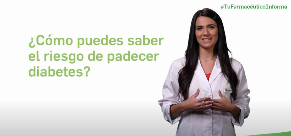 La farmacéutica Paula Mateos aborda la importancia de la detección precoz de la diabetes