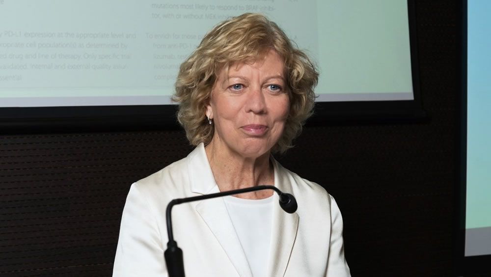 La doctora Enriqueta Felip, presidenta de la Sociedad Española de Oncología Médica (Foto: SEOM)