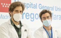 Javier González Peñas y Alvaro Andreu Bernabéu, investigadores de Hospital Gregorio Marañón (Foto. SaludMadrid)