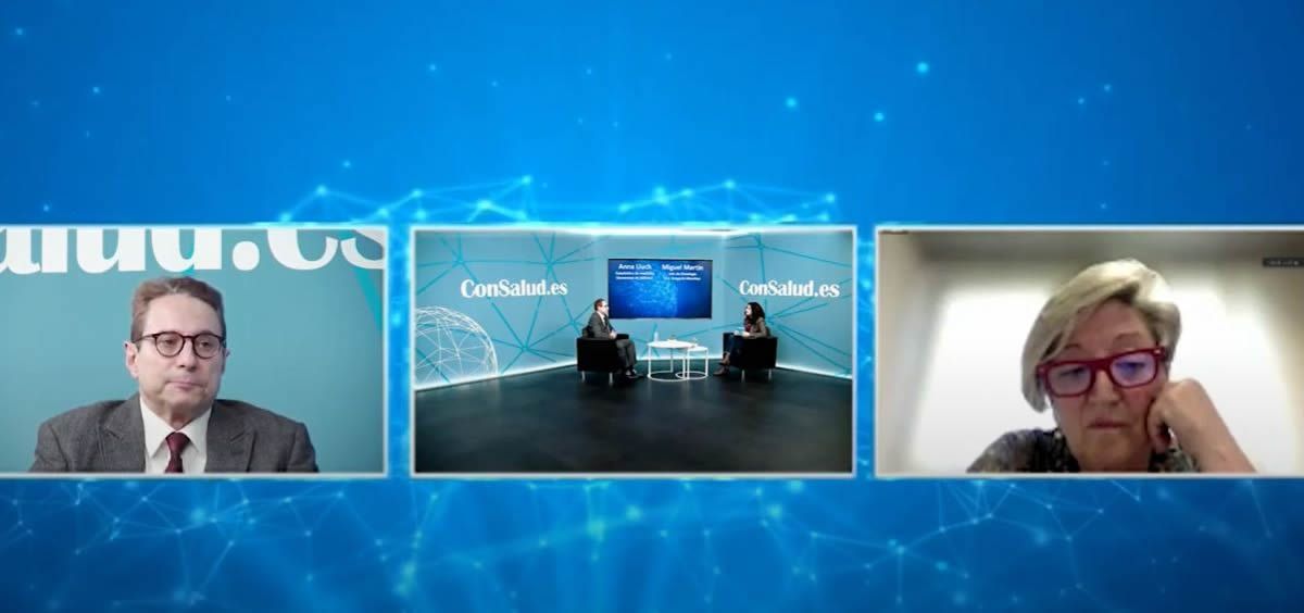 Los doctores Miguel Martín y Ana Lluch abordan el cáncer de mama triple negativo en un coloquio en ConSalud TV