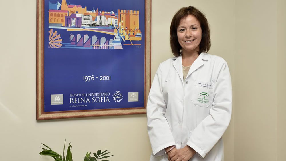 La doctora Valle García, directora gerente del Hospital Reina Sofía de Córdoba (Foto. Junta de Andalucía)