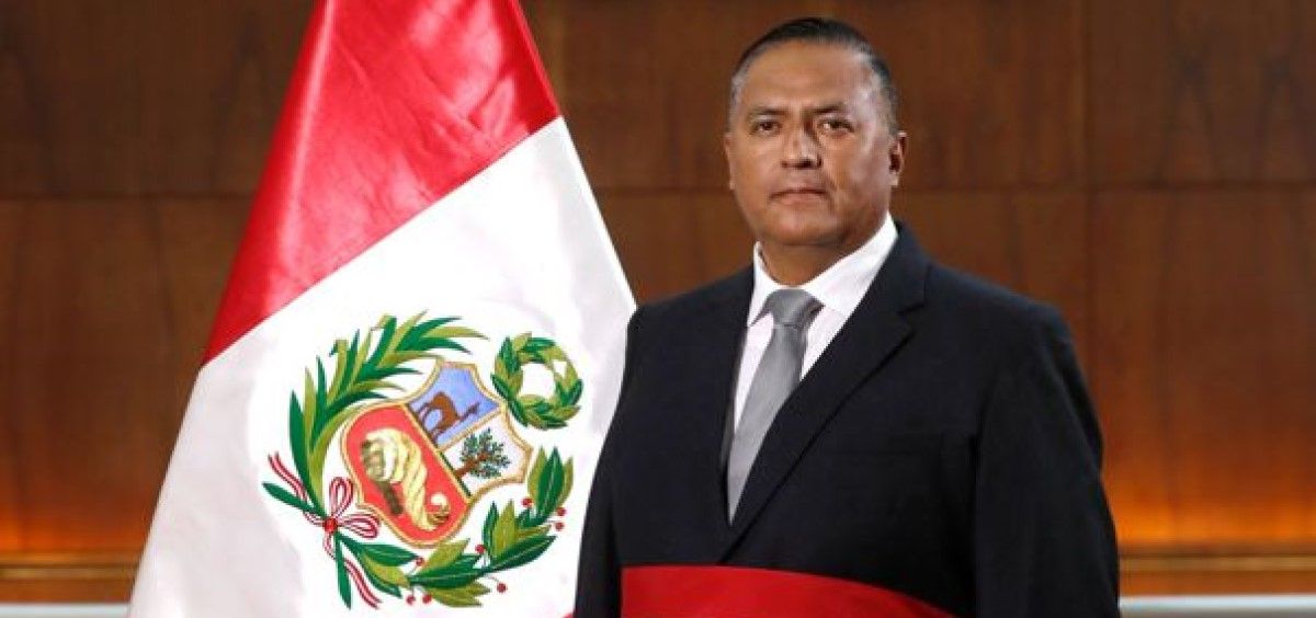 Hernán Condori, ministro de salud de Perú. (Foto. Presidencia de Perú)