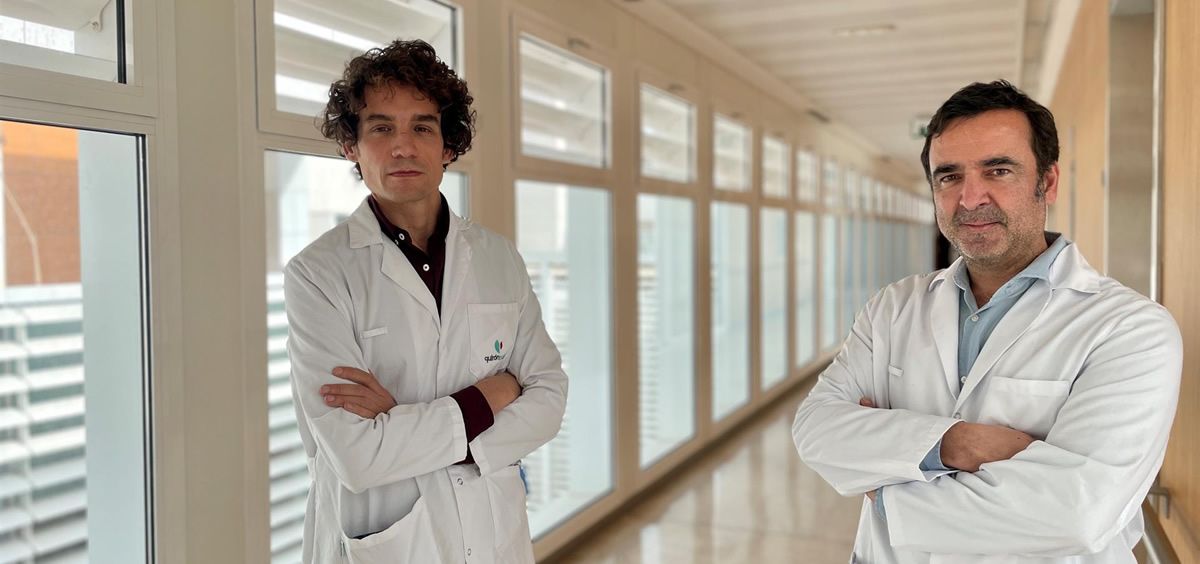Los doctores Adolfo López y Tomás Toledo de Quirónsalud (Foto.EP)