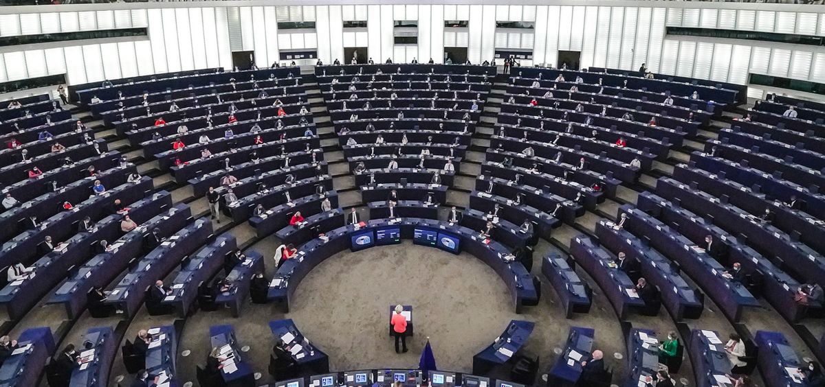 Pleno del Parlamento Europeo durante una sesión plenaria (Foto: EP)