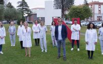 Profesionales del Servicio de Otorrinolaringología del Hospital Universitario de Navarra. (Foto. Gobierno de Navarra)