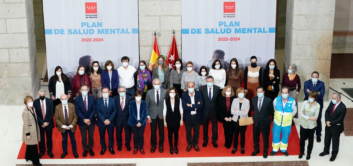 Presentación del Plan de Salud Mental (Foto. Comunidad de Madrid)