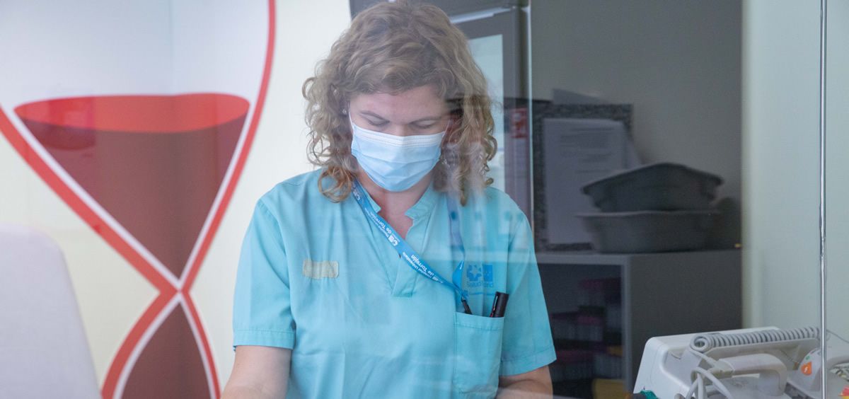 Cristina Cuevas, supervisora de Enfermería de Donaciones del Hospital Universitario de Torrejón. (Foto. Hospital Universitario de Torrejón)