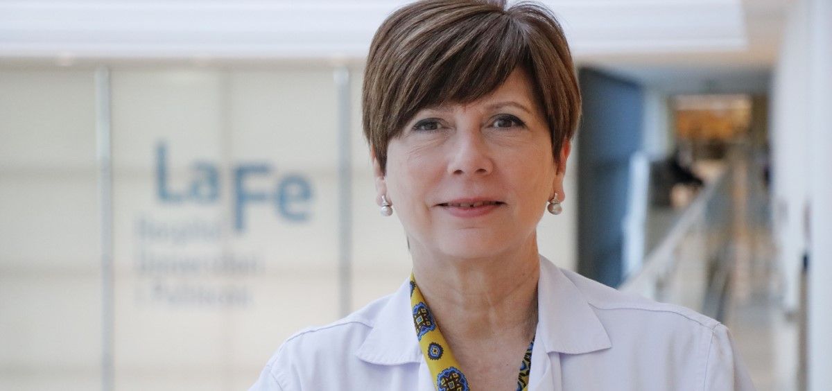 La Dra. Eva Salvo, directora gerente del Hospital La Fe de Valencia. (Foto. Hospital Universitario y Politécnico La Fe)