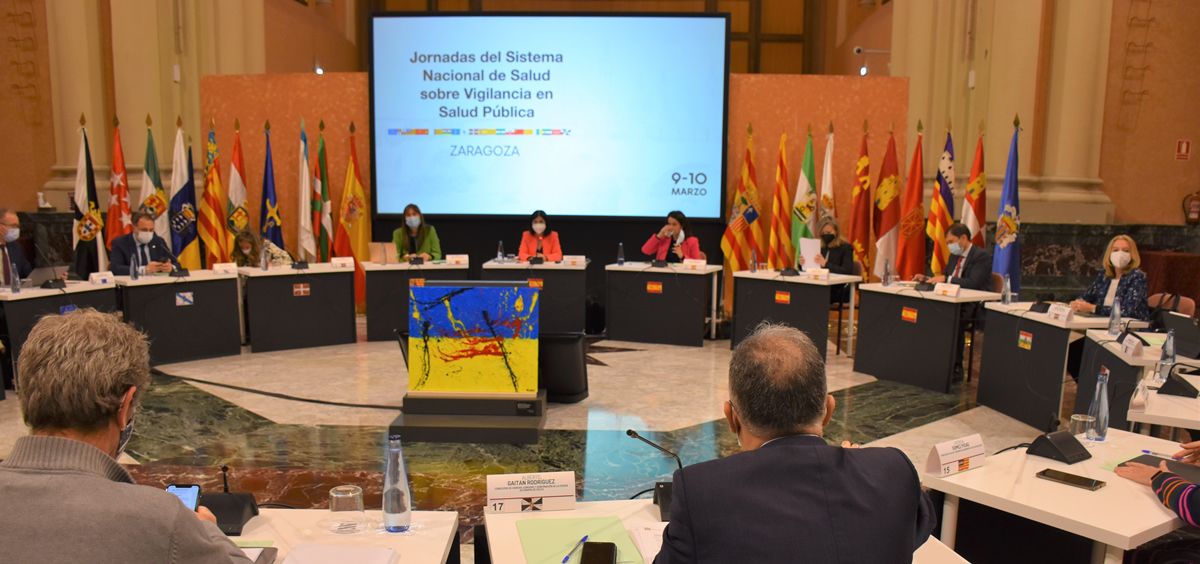 El Consejo Interterritorial, en Zaragoza, en las jornadas sobre el sistema de vigilancia del SNS (Foto: M. Sanidad)