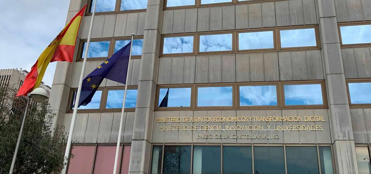 Fachada del Ministerio de Ciencia e Innovación (Foto: Gobierno de España)