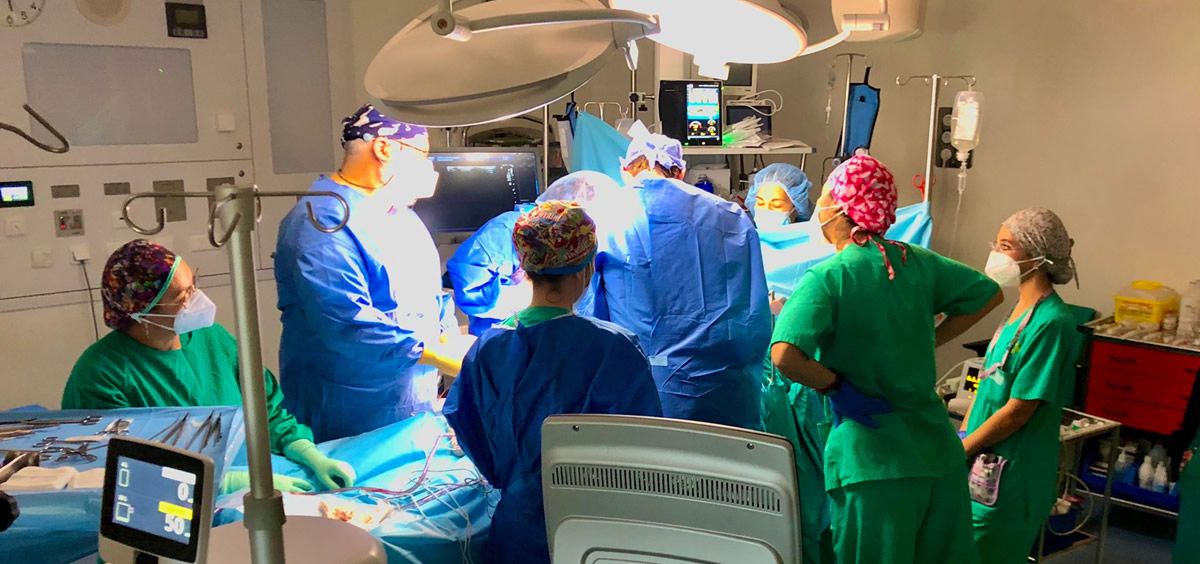 Hospital Doctor José Molina Orosa realiza con éxito una técnica novedosa para tumores de páncreas