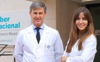 Los doctores Ricardo Ruiz e Inés Lipperheide, de la Ruber Internacional (Foto: Ruber Internacional)