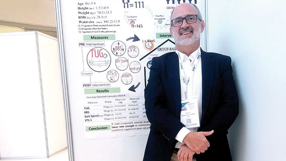 El doctor Fermín García Gollarte, director médico de la empresa (Foto: Ballesol)