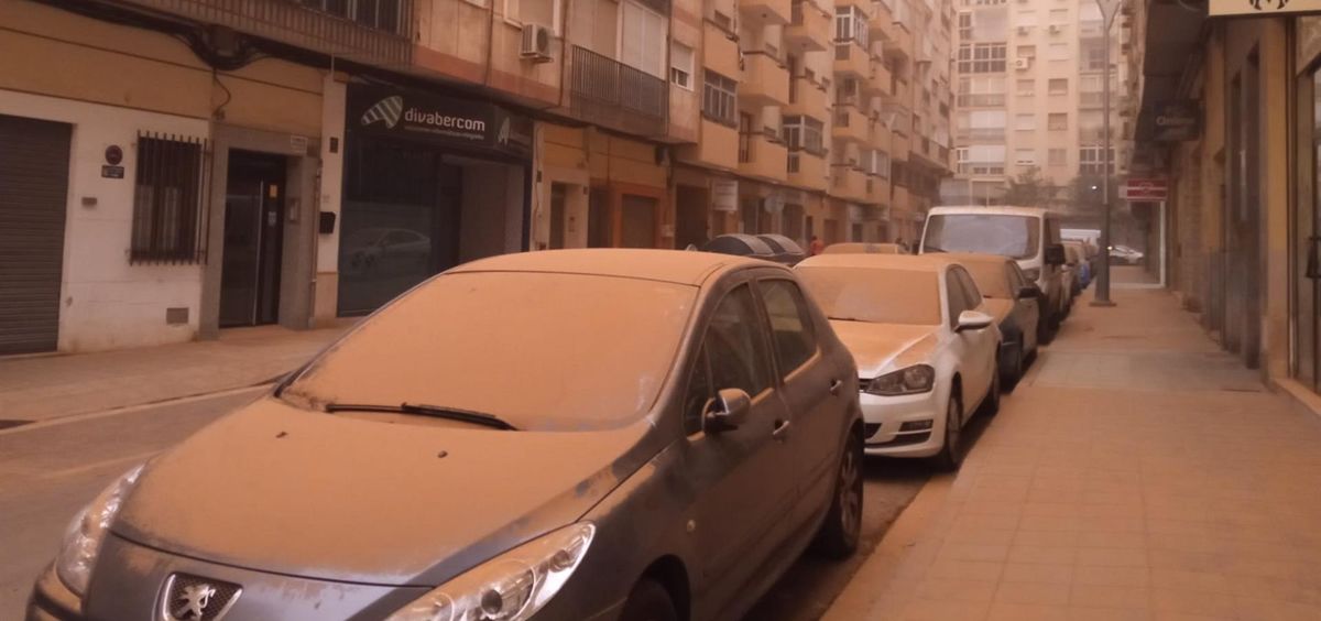 Efectos de la calima en Almería (Foto. Europa Press)