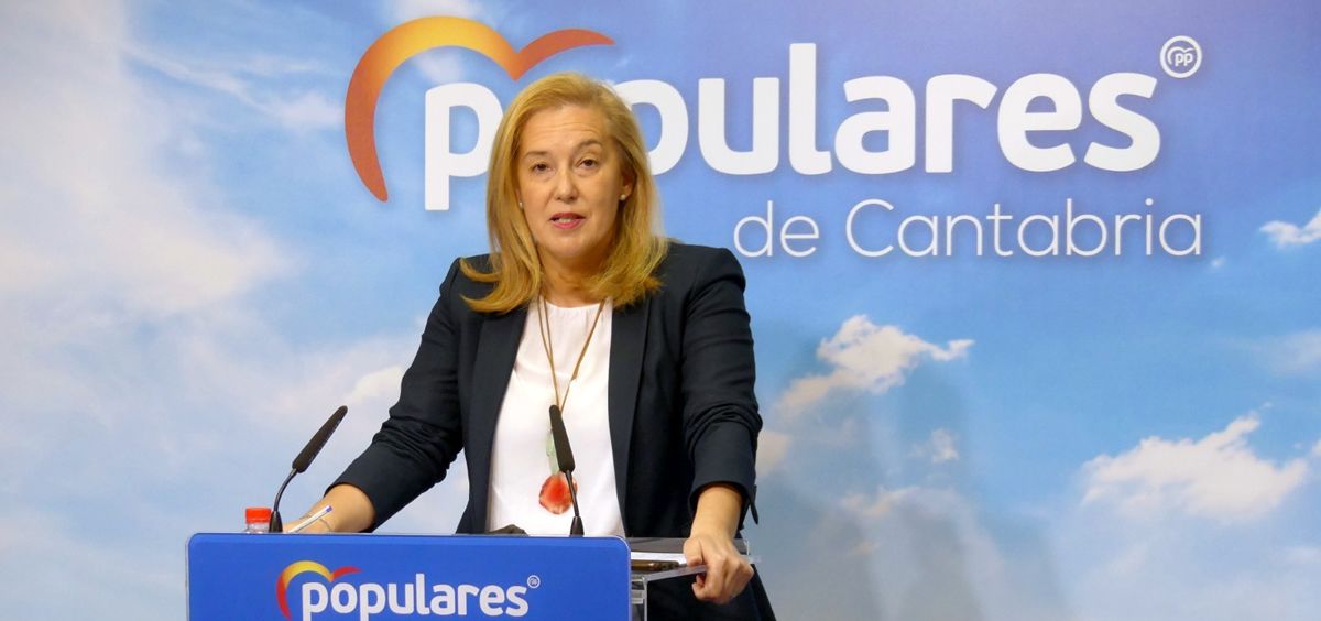 La secretaria del PP de Cantabria, María José González Revuelta (Foto: PP Cantabria)