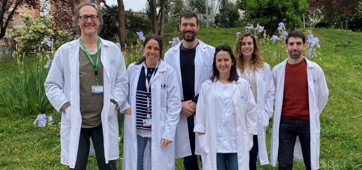 El equipo de investigadores del Servicio de Microbiología del Marañón dedicados al proyecto de vigilancia de la tuberculosis. (Foto. Hospital Gregorio Marañón)
