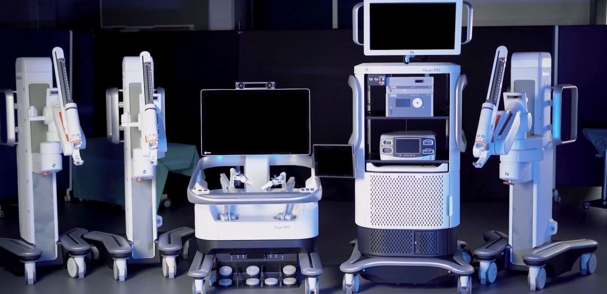 Robot Hugo de Medtronic. (Foto. Medtronic) 