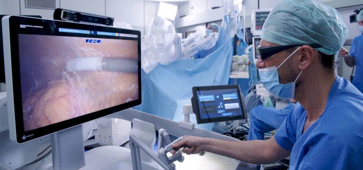 Robot Hugo de Medtronic. (Foto. Medtronic)     