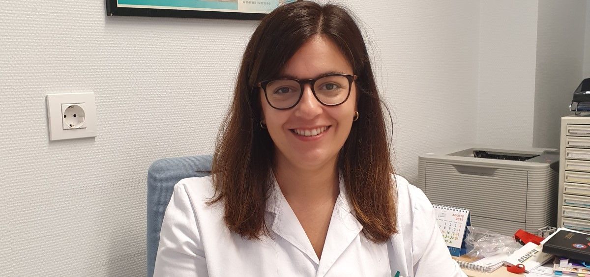 La Dra. Ángela Meijide Calderón, alergóloga y miembro de la Sociedad Española de Alergología e Inmunología Clínica. (Foto. SEAIC)