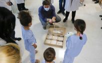 Ruta de fósiles para los niños en el Hospital la Fe