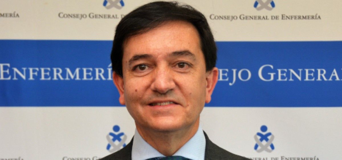 Diego Ayuso, secretario general del Consejo General de Enfermería. (Foto. CGE)