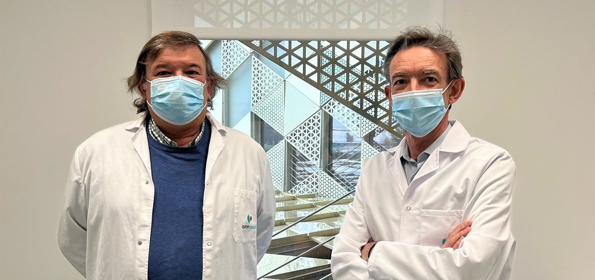 Los doctores José Enrique y Balbino Povedano (Foto. EP)