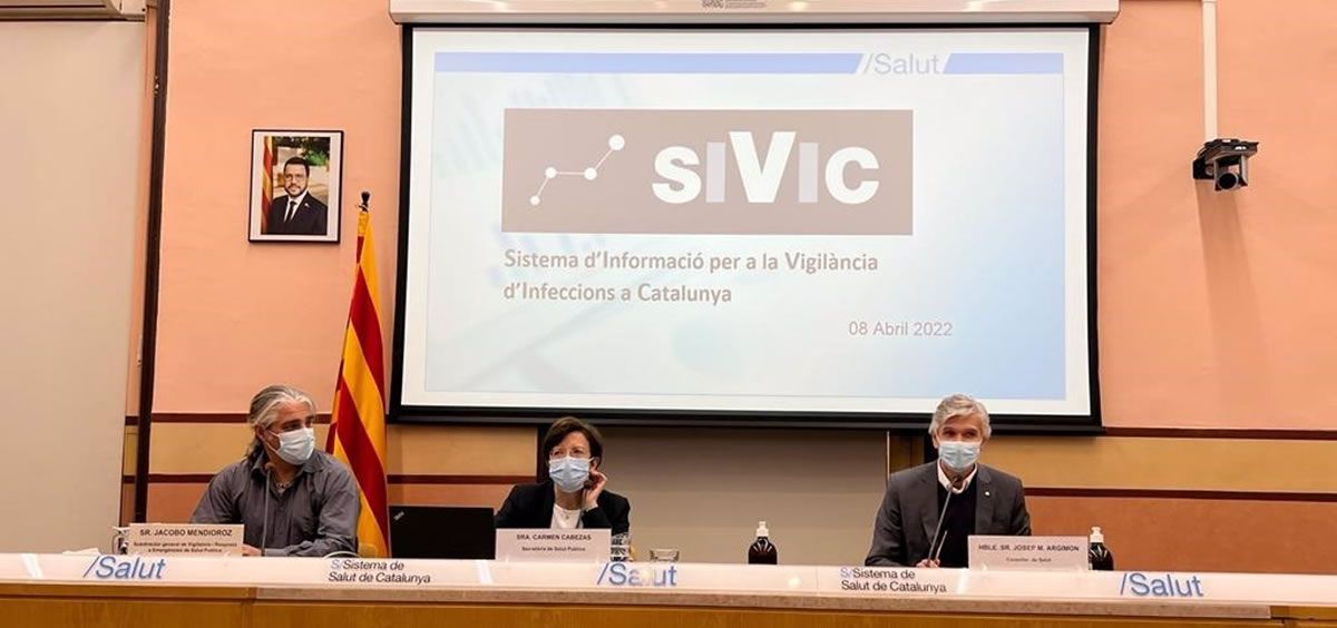 Rueda de prensa sobre el Sivic (Foto. EP)