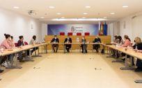 Reunión sobre Atención Primaria de Cantabria y los profesionales. (Foto. Raul Lucio. Gobierno de Cantabria)