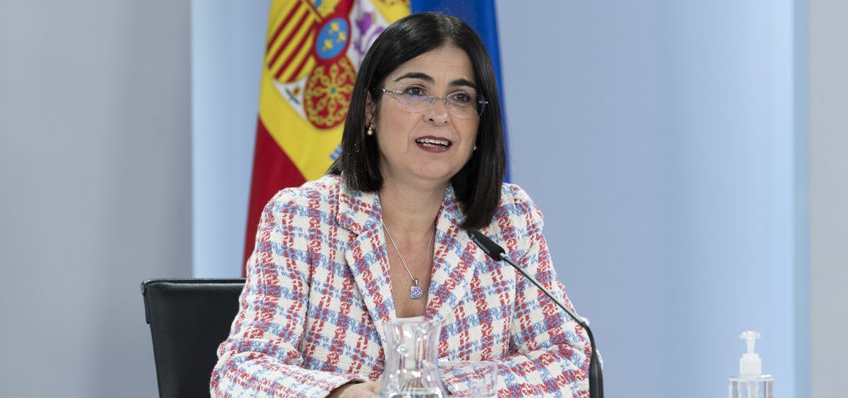 La ministra de Sanidad Carolina Darias (Fotos: Pool Moncloa/Borja Puig de la Bellacasa)