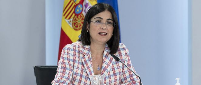 La ministra de Sanidad Carolina Darias (Fotos: Pool Moncloa/Borja Puig de la Bellacasa)
