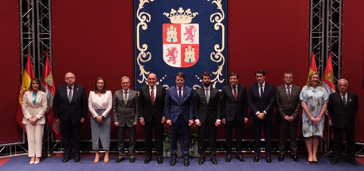 Nuevo Gobierno de la Junta de Castilla y León, formado por representantes de PP y Vox (Foto: JCyL)