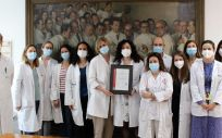 Miembros de la Unidad de Atención Integral a Pacientes con Enfermedad Inflamatoria Intestinal de la FJD. (Foto. Hospital Universitario Fundación Jiménez Díaz)