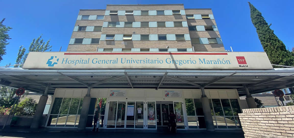 Fachada del Hospital Gregorio Marañón (Foto: EP)
