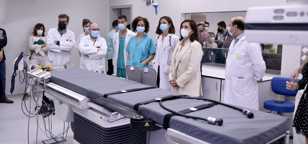 El Hospital San Pedro estrena la sala híbrida (Foto. Gobierno de la Rioja)
