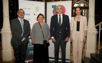 Gepac celebra sus décimos premios con la asistencia del consejero de Sanidad de Madrid Enrique Ruíz Escudero y la viceconsejera de Humanización Lola Moreno (Foto. Gepac(