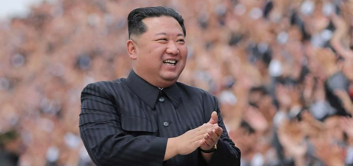 Corea del Norte declara la "victoria" contra el Covid (Foto. KCNA/Reuters)