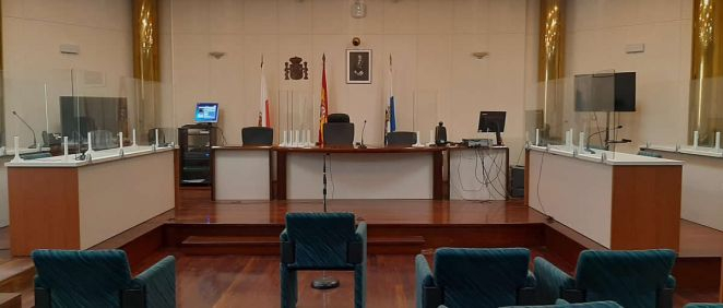 Salón de Actos del complejo judicial Las Salesas (Foto: EP)