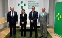 Encuentro entreAsociación Española de Medicamentos Genéricos y la Federación Empresarial de Farmacéuticos Españoles (Foto. Aeseg