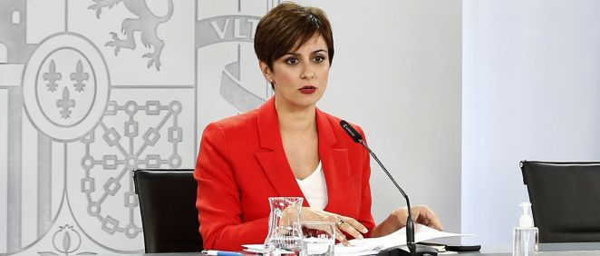 Isabel Rodríguez, portavoz del Gobierno y ministra de Política Territorial (Foto: Pool Moncloa / César P. Sendra)