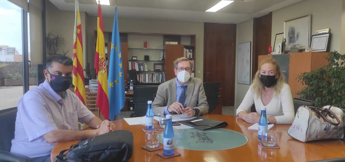 El sindicato CSIF se ha reunido este lunes con el nuevo conseller de Sanitat Universal, Miguel Mínguez. (Foto: @GVAsanitat)