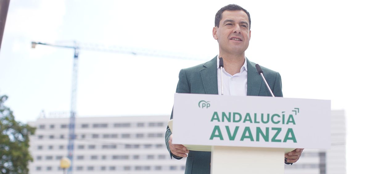 Juanma Moreno, presidente de la Junta de Andalucía y candidato del PP a la reelección (Foto: PP-A)