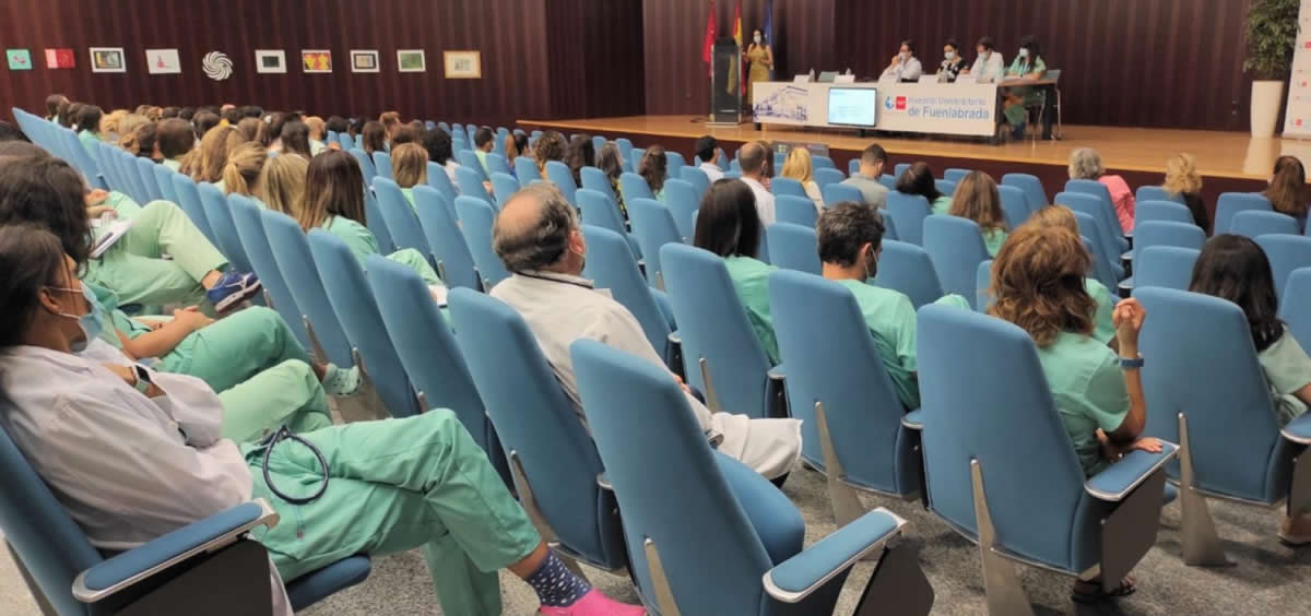 Jornada del Hospital de Fuenlabrada para los residentes (Foto: Comunidad de Madrid)