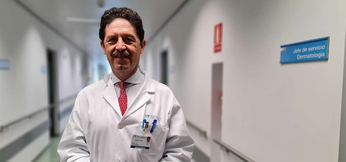 El doctor Pablo Ortiz, jefe de Servicio de Dermatología Hospital Universitario 12 de Octubre (Foto. HU12O)