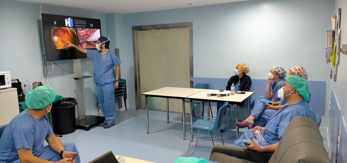 Recreación de órganos en 3D para la cirugía de hígado,vía biliar y páncreas (Foto. Hospital General de Castelló)