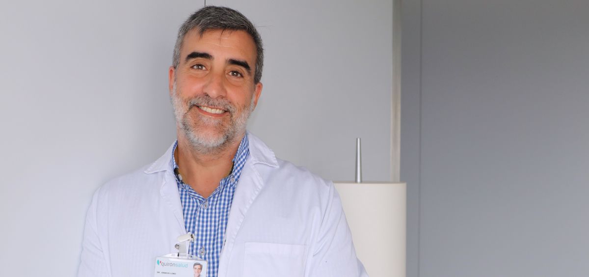 El doctor Ignacio Lobo, jefe del Servicio de Ginecología y Obstetricia (Foto. Quirónsalud Bizcaia)