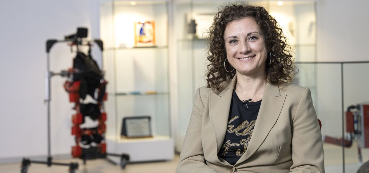 Elena García Armada, CEO de Marsi Bionics e investigadora del CAR-CSIC (Foto: Oficina Europea de Patentes / Amador Toril Díaz)