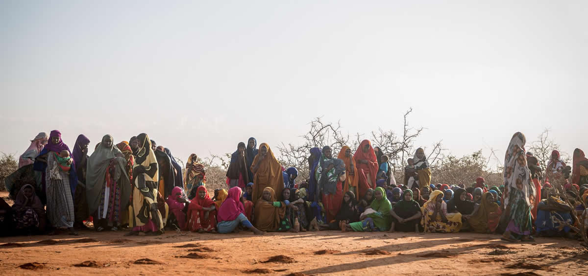 Desplazados por la sequía en Dollow, Somalia (Foto: Sally Hayden - Zuma Press)